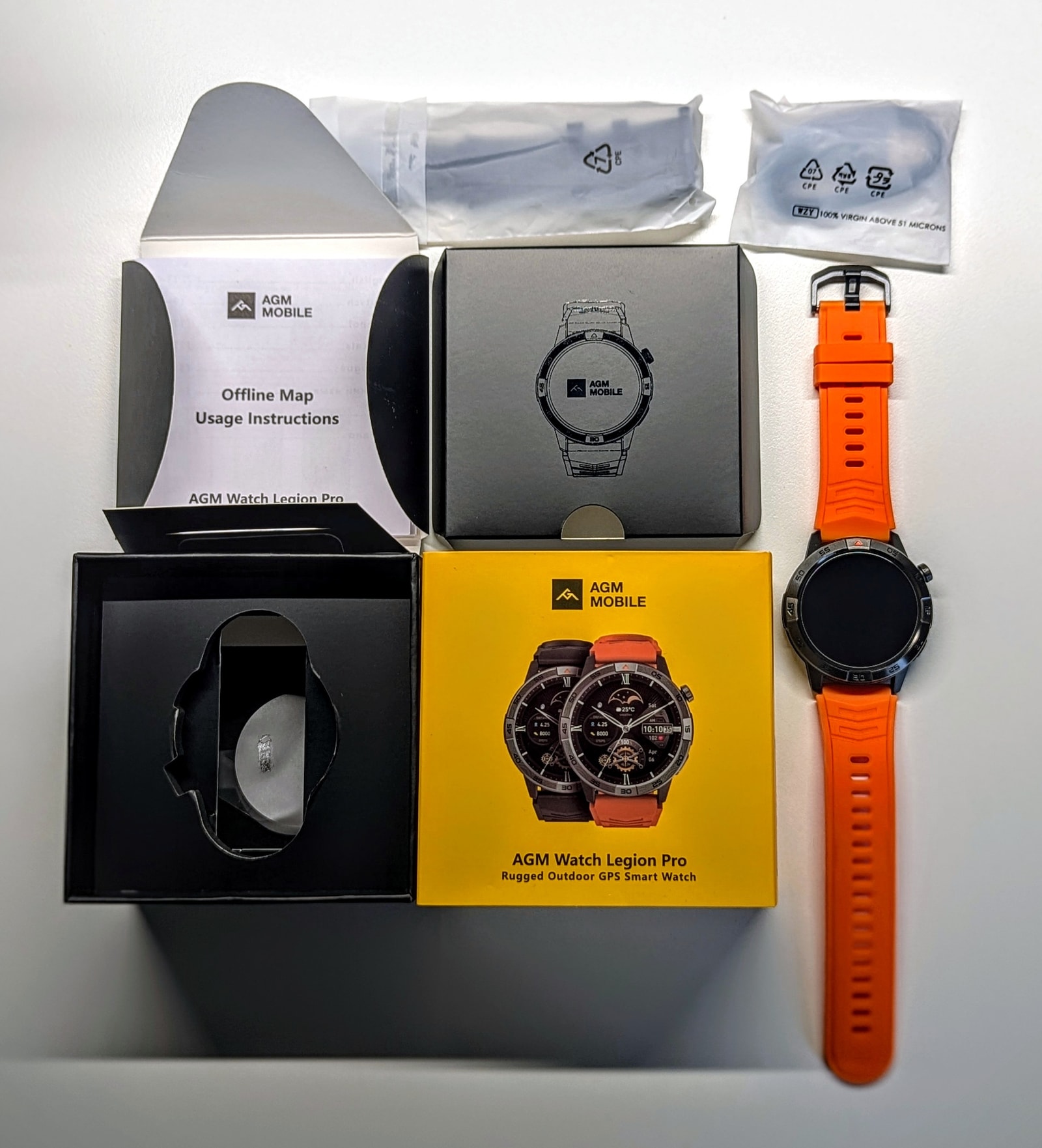 AGM Legion Pro box contents