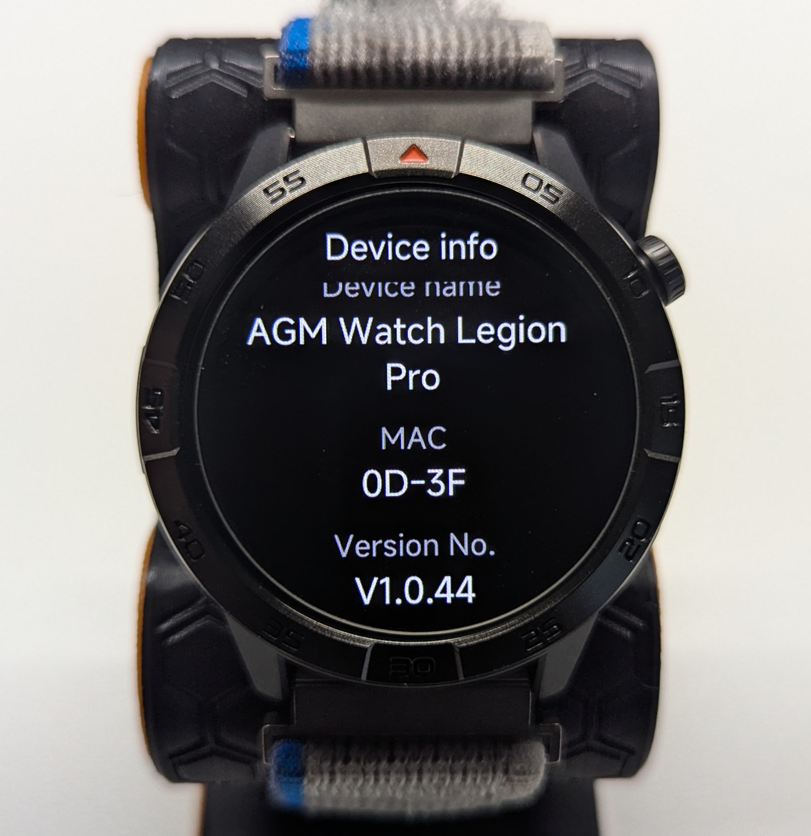 Firmware info of the AGM Legion Pro