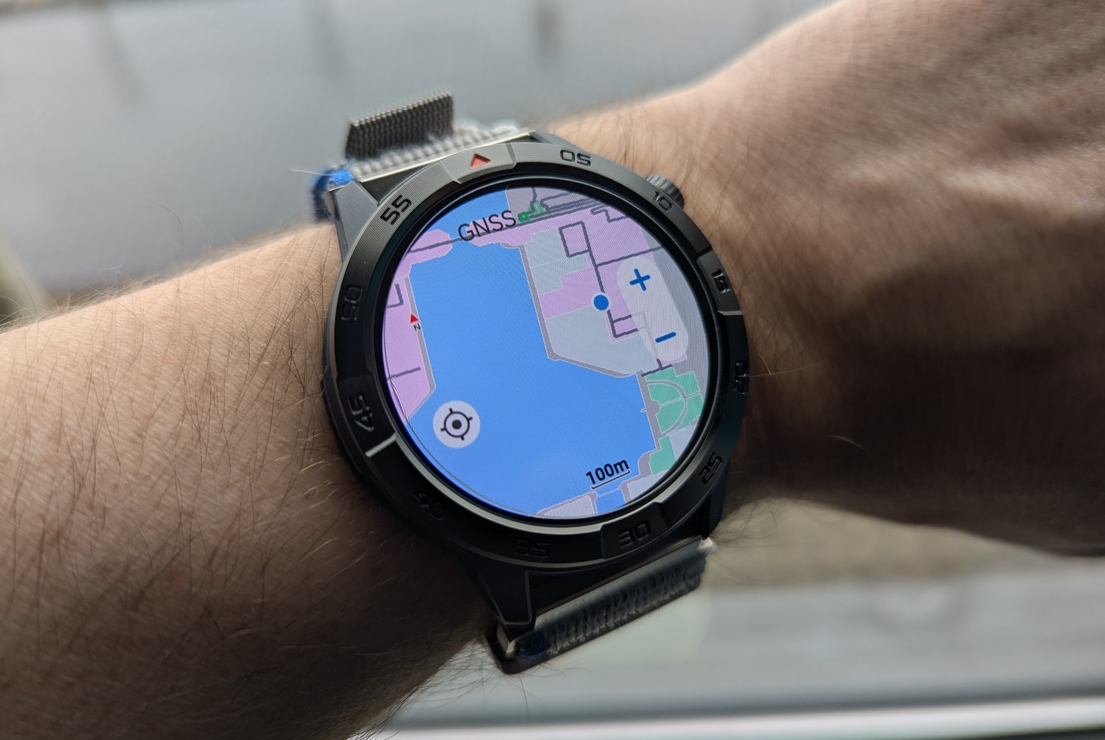 Offline maps on the watch