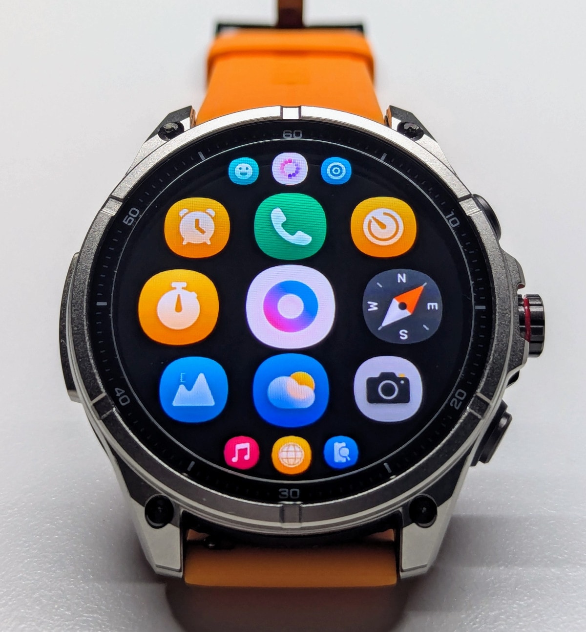 Menú de aplicaciones del FT66