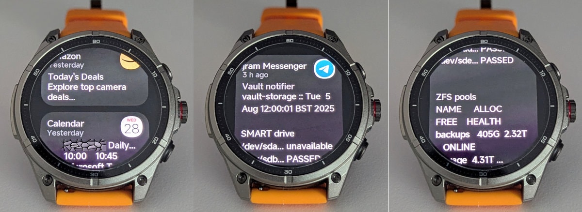 Notificaciones del FT66