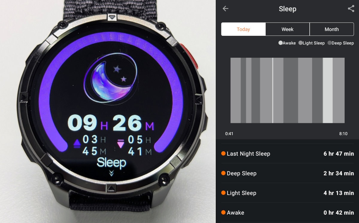 HT33 sleep tracking