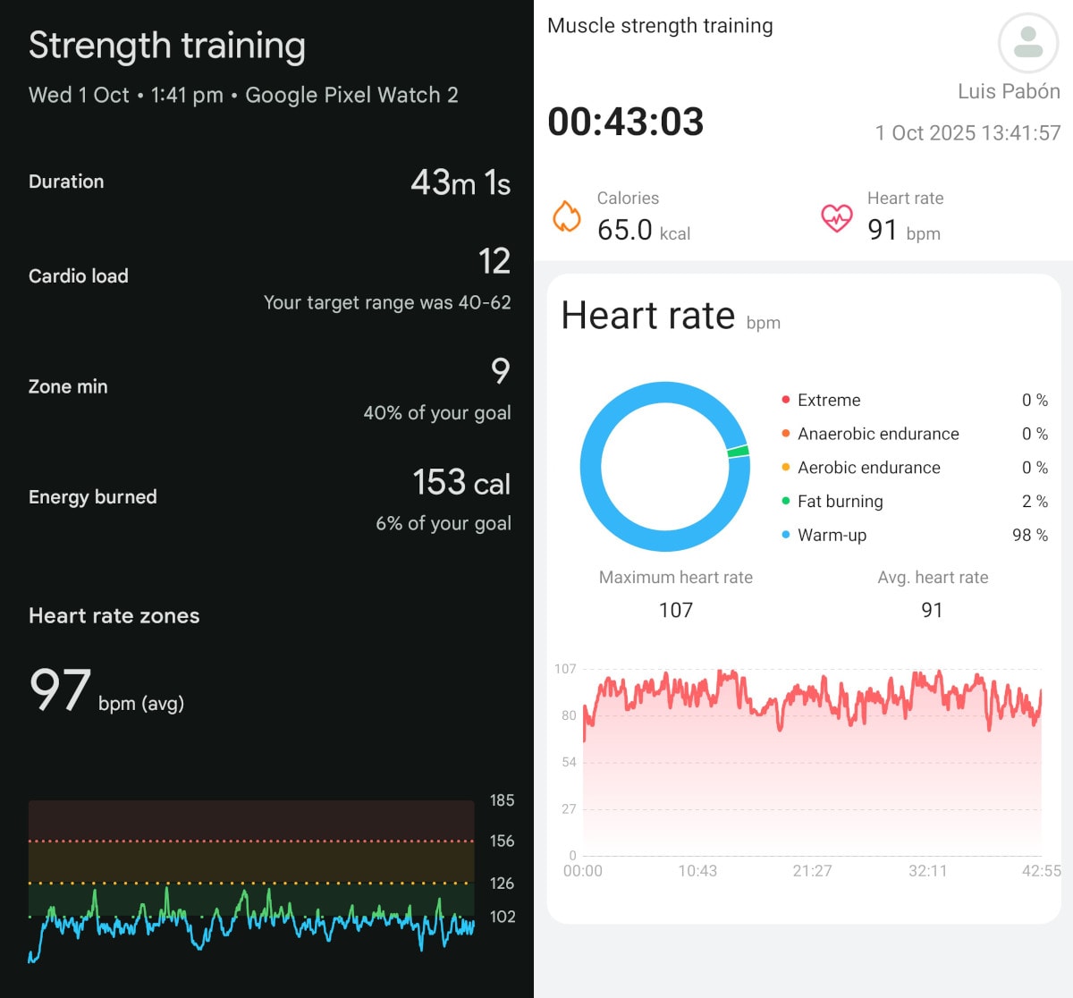 K72 strength training workout