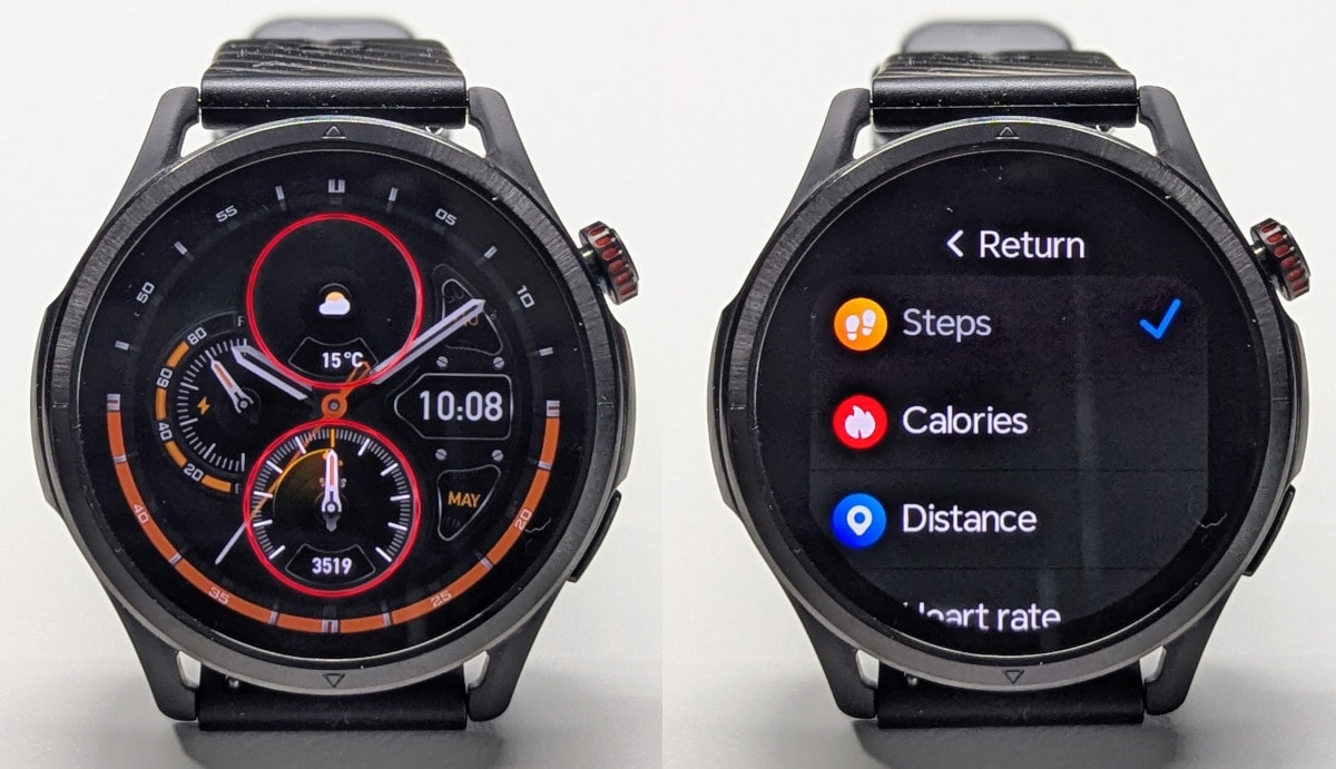 Kospet Magic R10 editable watch faces