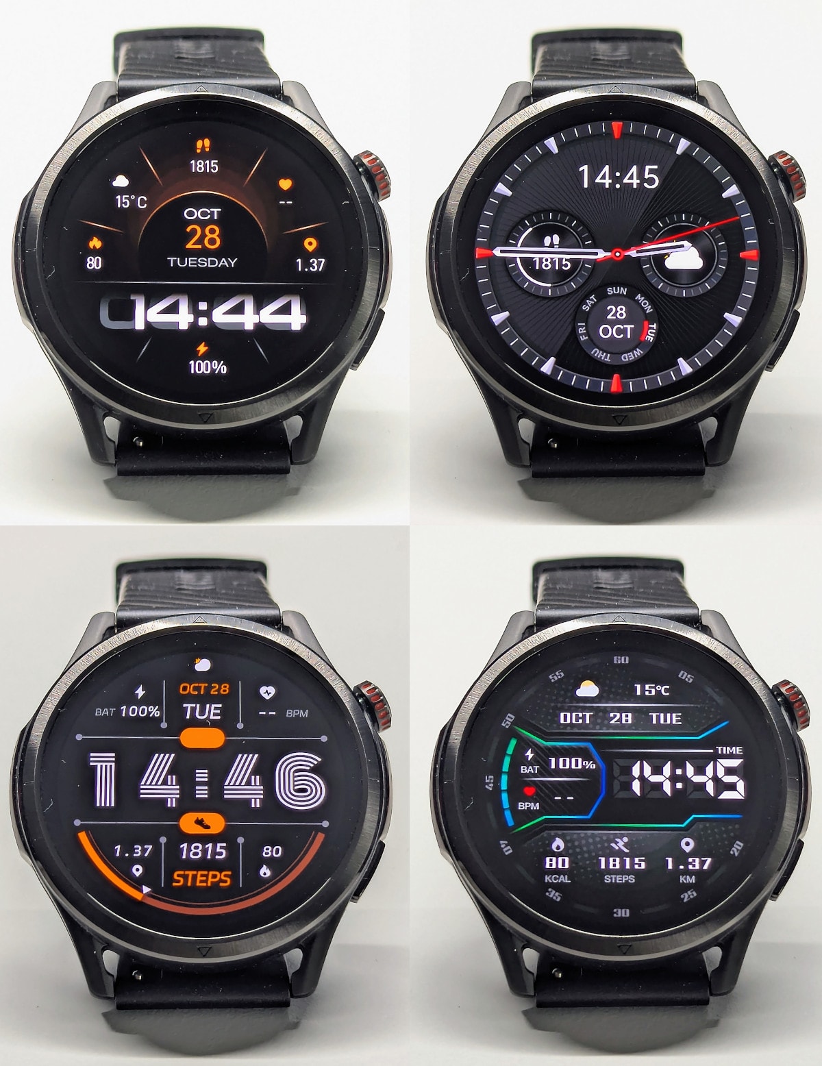 Kospet Magic R10 watch face selection