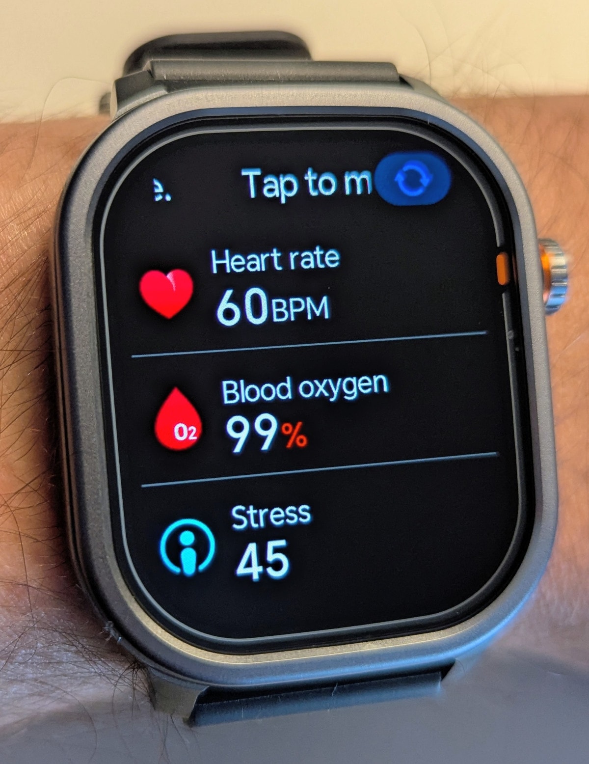 Kospet Pulse one tap check